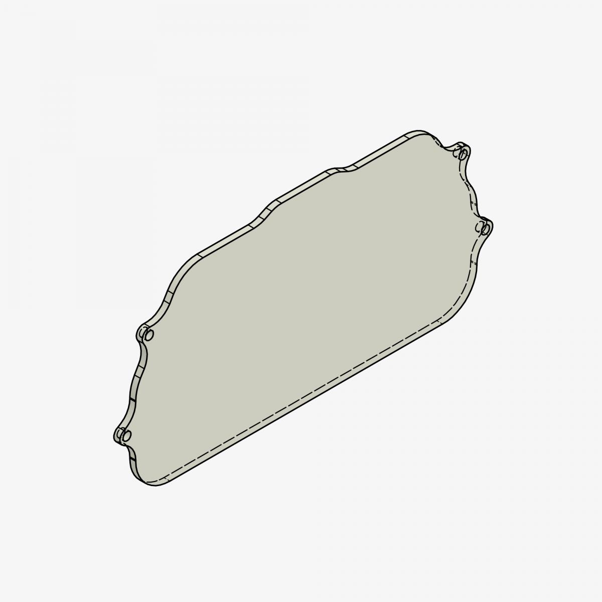 Bonamini Dashboard Glass sparepart Yamaha  YZF R1 / R1M  2015-